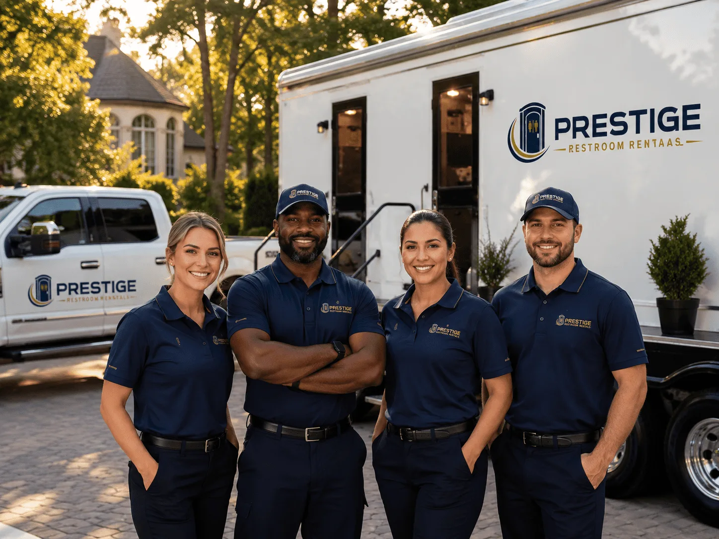 Trusted Luxury Portable Restrooms company in Big Bend, WI